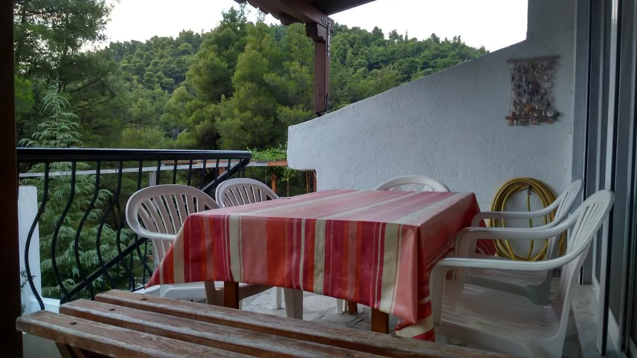 2-Bed Maisonette In Pine Forest, 250M From Beach Between Skala Fourka And Siviri Villa Szkála Fúrkasz 0*,  Görögország