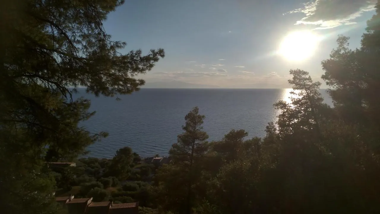 2-Bed Maisonette In Pine Forest, 250M From Beach Between Skala Fourka And Siviri Villa Szkála Fúrkasz Nyaraló