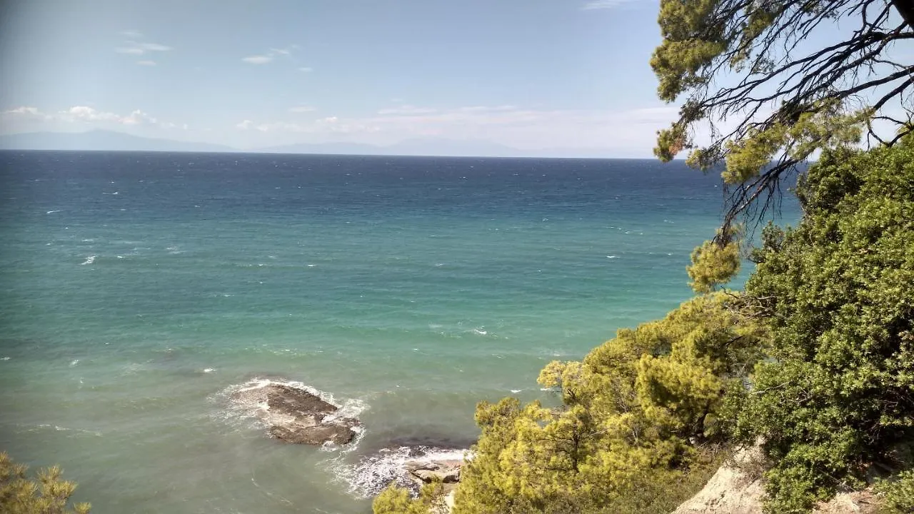 2-Bed Maisonette In Pine Forest, 250M From Beach Between Skala Fourka And Siviri Villa Szkála Fúrkasz